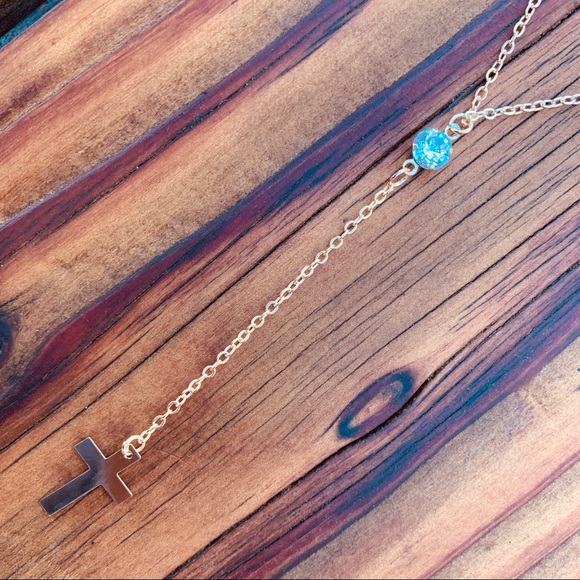 SILVER Protection ♡ Y Necklace - Picture 3 of 4